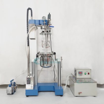 真空均质搅拌机 小型玻璃罐搅拌实验室 实验室乳化机