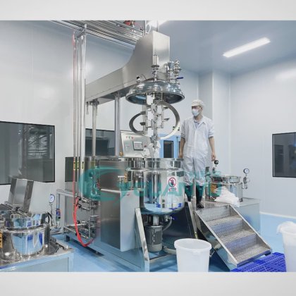 化妆品乳霜真空乳化机 高剪切混合机 高剪切均质机 | GUANYU