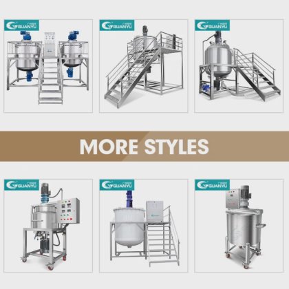 マヨネーズミキサー 品質 真空乳化ミキサー クリームミキサー機 ホモジナイザー機