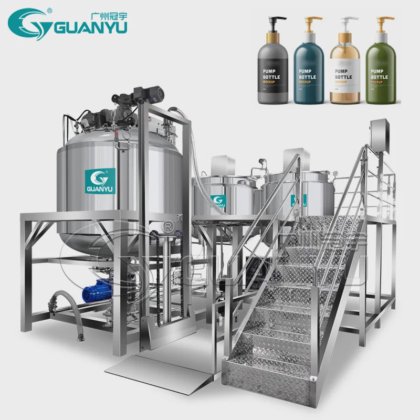 高品質の真空乳化ホモジナイザー混合ブレンダー乳化剤タンクメーカー|周冠宇