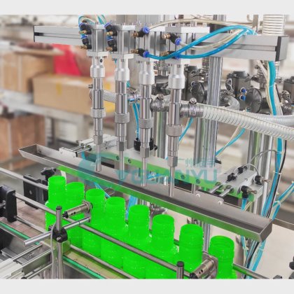 フィリング クリーム マシン自動 4 頭ペースト