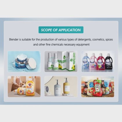 洗剤液体洗剤ミキサーメーカーのための高品質の混合機化学混合機ミキサー|周冠宇