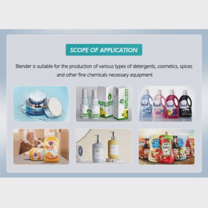 食器洗いトイレ洗剤洗剤メーカー攪拌ミキサー化学ミキサー自動漂白石鹸製造機