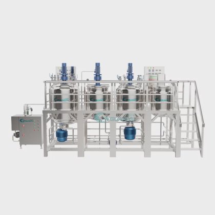 高品质 500L 1000L 不锈钢搅拌机 护发素洗发水搅拌机