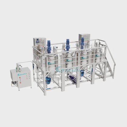 高品质 500L 1000L 不锈钢搅拌机 护发素洗发水搅拌机