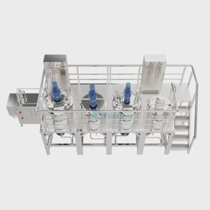 高品质 500L 1000L 不锈钢搅拌机 护发素洗发水搅拌机