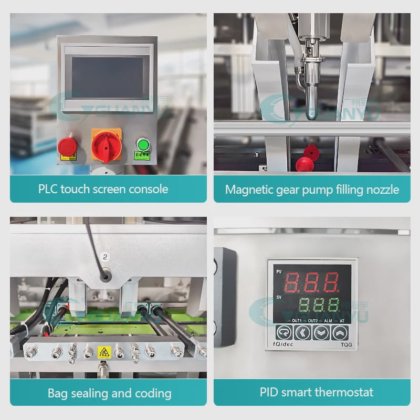 クリームの瓶の充填機 最もよい自動顔のマスクの充填機および密封機械 大きい容量の化粧品の注入口 会社 -