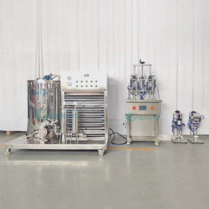 灌装线机 冠宇热销十头旋转式香水制造机生产线 碳粉香水灌装机制造商 | 冠宇GUANYU