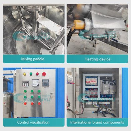 高品質ミキシングタンク高せん断ホモジナイザー化学工業用ミキサータンクメーカー|周冠宇