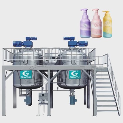 卫生间肥皂制造机 优质化妆品设备 洗发水搅拌机 均质机 洗衣粉液体肥皂制造机制造商