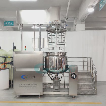 1000 升化妆品膏搅拌机 均质机 乳化搅拌机 液体肥皂洗手液洗发水制造机