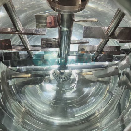 機械を作る1000l化粧品のクリームの混合機械ホモジェナイザーの乳状になるミキサー液体石鹸の手の洗浄シャンプー