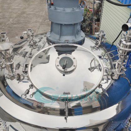 乳化均质机 高剪切搅拌机 三层保温加热罐 液体肥皂机 分散机