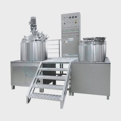 エマルジョン クリーム真空ミキサー マシン最高のホモジナイザー クリーム チーズ真空ミキサー乳化機会社