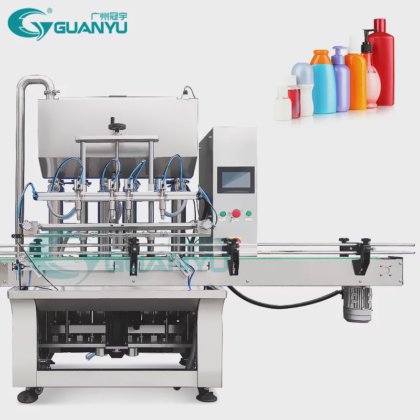 フィーダー付き自動ボトル充填キャッピングマシンライン全自動充填機会社-関羽