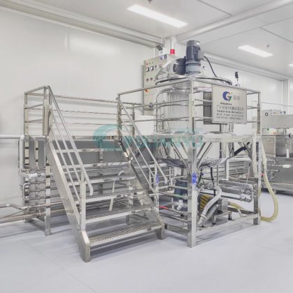 工业用酸奶蛋黄酱化妆品制作机 糊状搅拌器均质器肥皂搅拌机