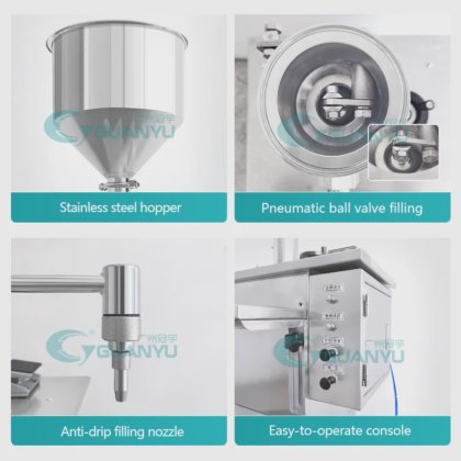 小型企业机器 saop 香水小型生产线 半自动液体灌装 手动灌装机