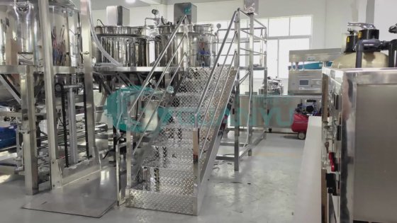 食品グレードのステンレス鋼安いジャケット付きバット混合装置液体石鹸シャンプー製造機