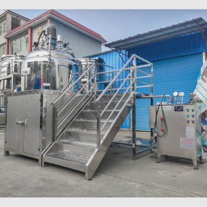 真空搅拌机 最佳化妆品膏霜搅拌设备 洗手液洗发水搅拌罐 真空乳化机 GUANYU