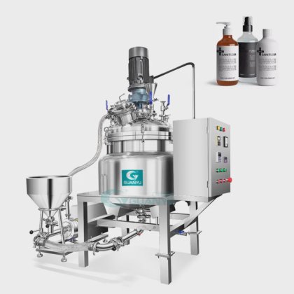 用于制造洗发水的不锈钢蜡混合罐和容器搅拌机