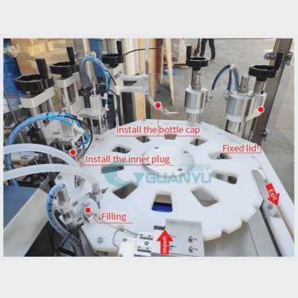 蜂蜜瓶の充填機 最もよいバイアルの充填機およびバイアルの密封機 フル オートマチックの充填機 会社