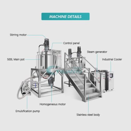 マシンを作るシロップ攪拌ソースファブリックコンディショナー電気加熱ミキサータンク棒石鹸