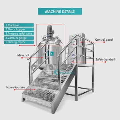 液体混合器 优质液体肥皂混合器 洗手液生产设备制造商 | GUANYU