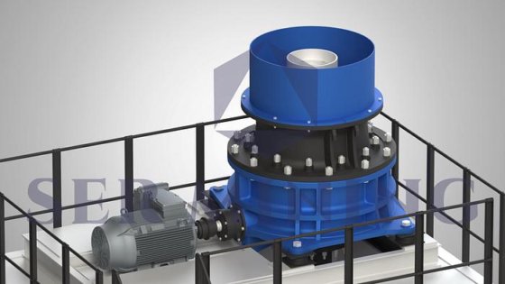 セルミニングコーンクラッシャー：二次および三次破砕に優れた性能