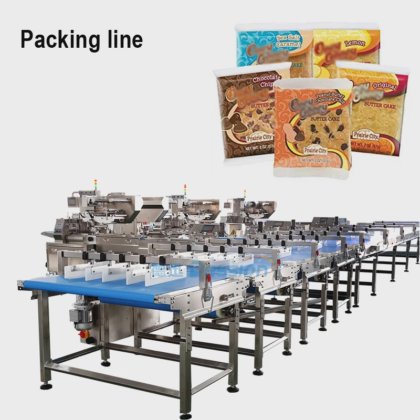 工厂价全自动小袋巧克力硬糖包装机 休闲食品裹包包装机