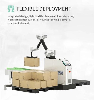 Fully Automatic Palletizing System Loading