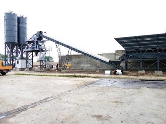 固定式混凝土搅拌站