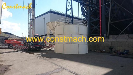 500 吨容量螺栓型水泥筒仓