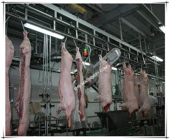 生猪屠宰场设备 屠宰场猪肉胴体 手动带式分割锯 用于生猪屠宰的机器 屠夫设备