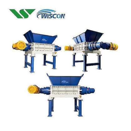 全自动垃圾家电双轴粉碎机