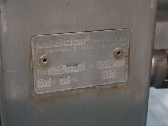 Weber Eplucheuses et dénerveuses