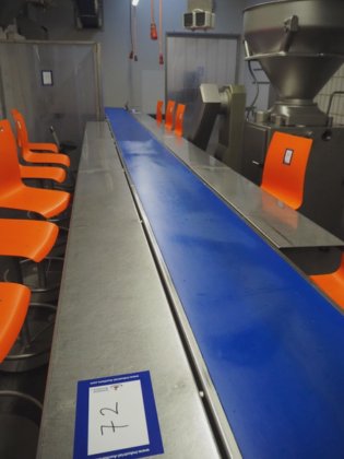 NN sorting table Sortierbänder