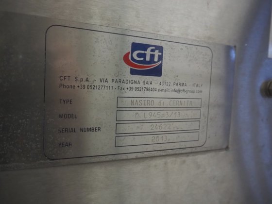 CFT S.p.A. Sortierbänder