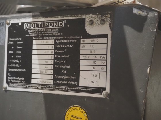 Multipond Multihead wegers
