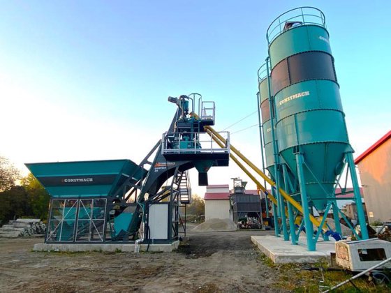 30 立方米紧凑型混凝土搅拌站