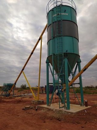 移動式コンクリートバッチングプラント