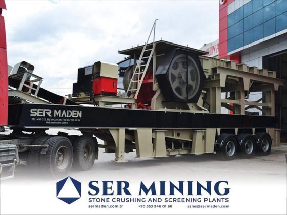 高性能モバイルジョークラッシャー | 一次破砕に最適