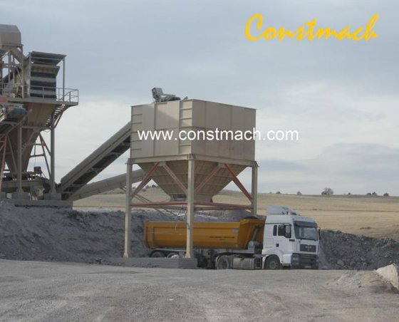 500-600 吨/小时产能花岗岩和玄武岩破碎设备