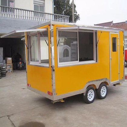 最高品質のソファフードトレーラーカスタムフードトレーラートイレフードトレーラー