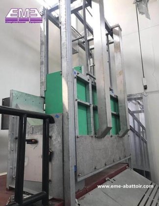 根据设计定制活牛惊吓箱 肉类加工设备 牛屠宰机械