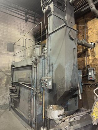 WHEELABRATOR 72"SWING TABLE SHOT BLAST