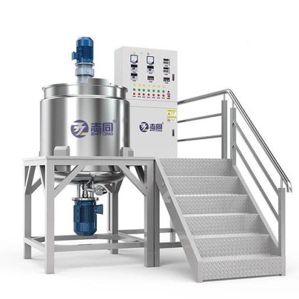 化妆品液体肥皂洗发水混合器沐浴露制造机洗碗液清洗均质混合器