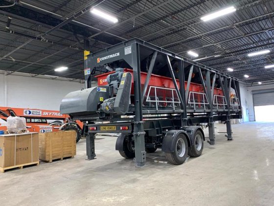 60 m3/h 移动式混凝土搅拌站