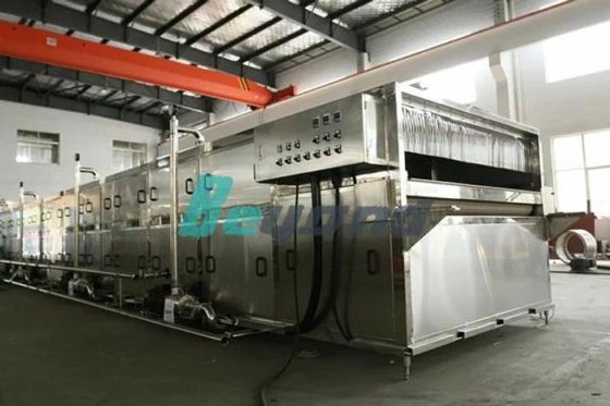 番茄酱巴氏杀菌和冷却隧道式小型隧道巴氏杀菌机