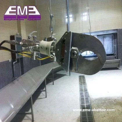 用于屠宰场设备和工具的耐用牛角和牛蹄液压剪牛屠宰机
