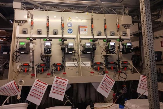 ガラス瓶充填ライン